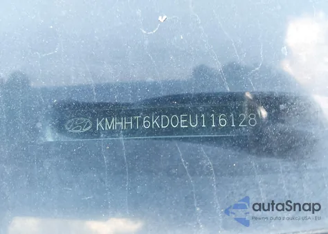 2014 Hyundai Genesis 2.0T Premium z USA, uszkodzony, nr VIN KMHHT6KD0EU116128